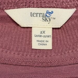 Terra & Sky Women's Sweater - Mauve